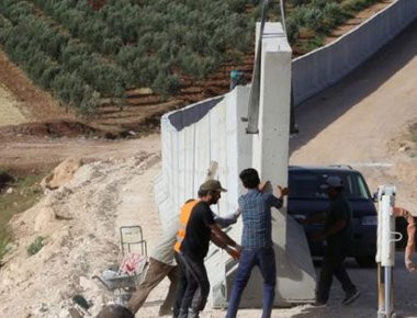 Τουρκία: Χτίζει τείχος στα νότια σύνορα της - Ο Ρ.Τ.Ερντογάν διαβλέπει τον ερχομό του... «Κουρδιστάν»